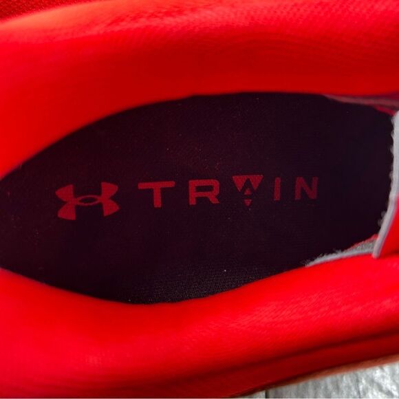 NEW Under Armour UA Reign Lifter Red Weight Lifting Gym Sneaker Men\'s Size 12.5 main image 5